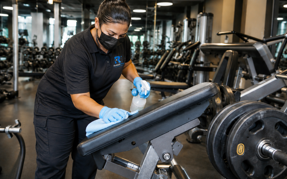 Rabbit Commercial Cleaning for Gyms & Fitness Centers service detail
